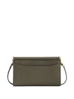 Dolce & Gabbana- plongé calfskin phone bag in olive green