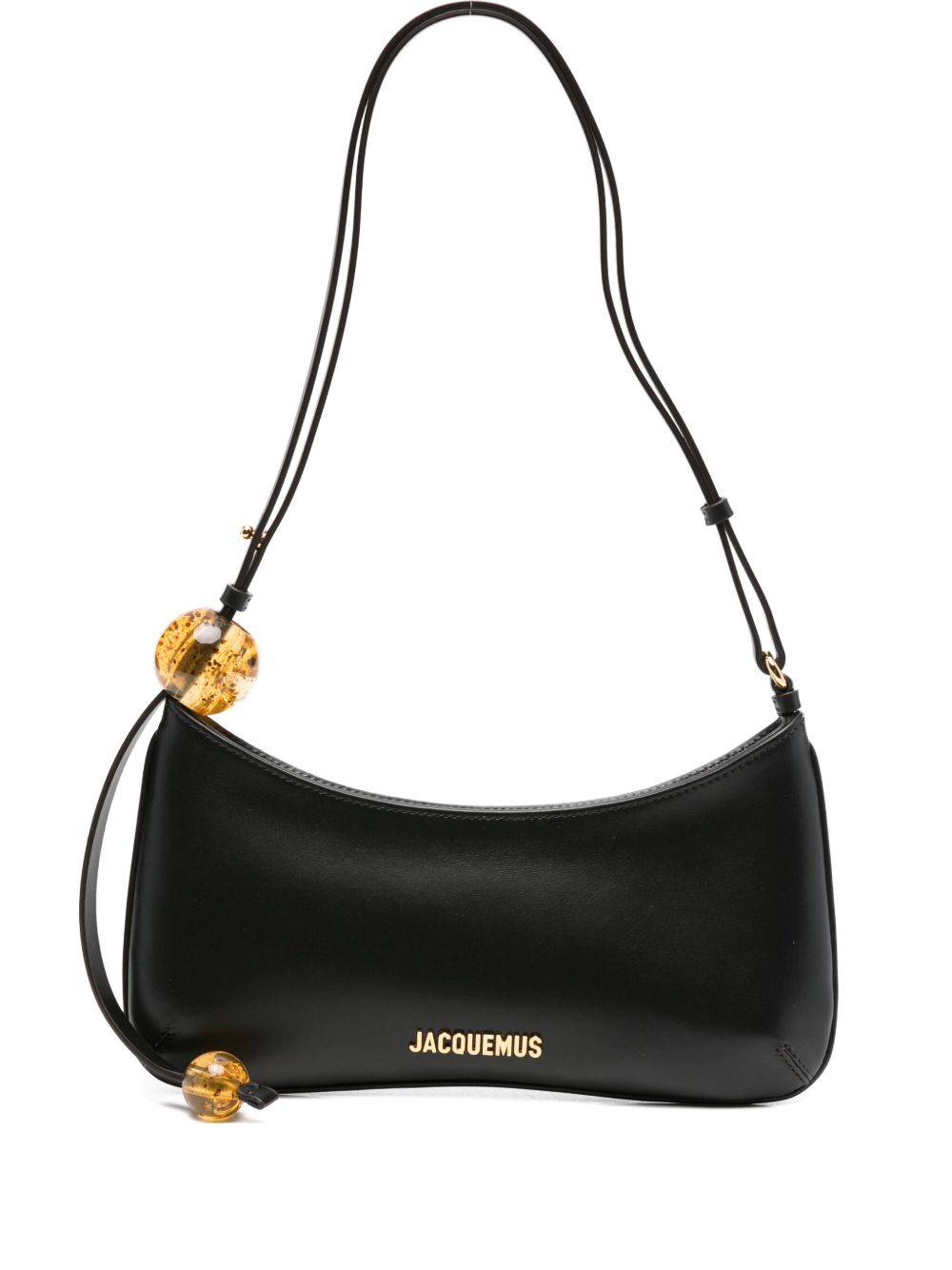 Jacquemus Le Bisou Perle leather shoulder bag