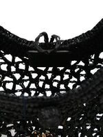 Jacquemus Le Petit Carre Spiaggia rafia handbag