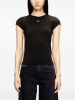 Diesel T-Angie logo-embroidery T-shirt