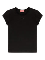 Diesel T-Angie logo-embroidery T-shirt