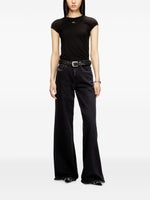 Diesel T-Angie logo-embroidery T-shirt