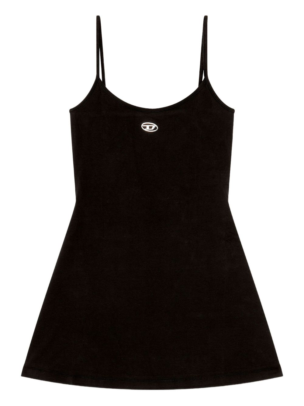 Diesel Mini dress in cotton with Oval D logo