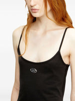 Diesel Mini dress in cotton with Oval D logo