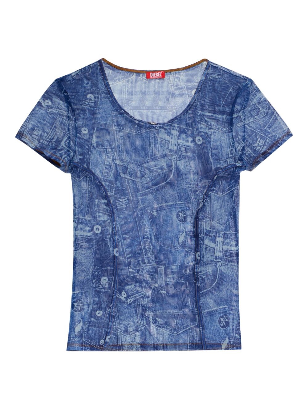 Diesel Denim Print T-shirt