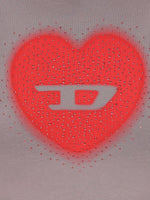 Diesel Heart cotton t-shirt