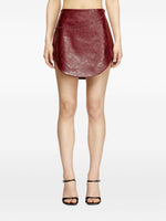 Diesel Faux leather mini skirt