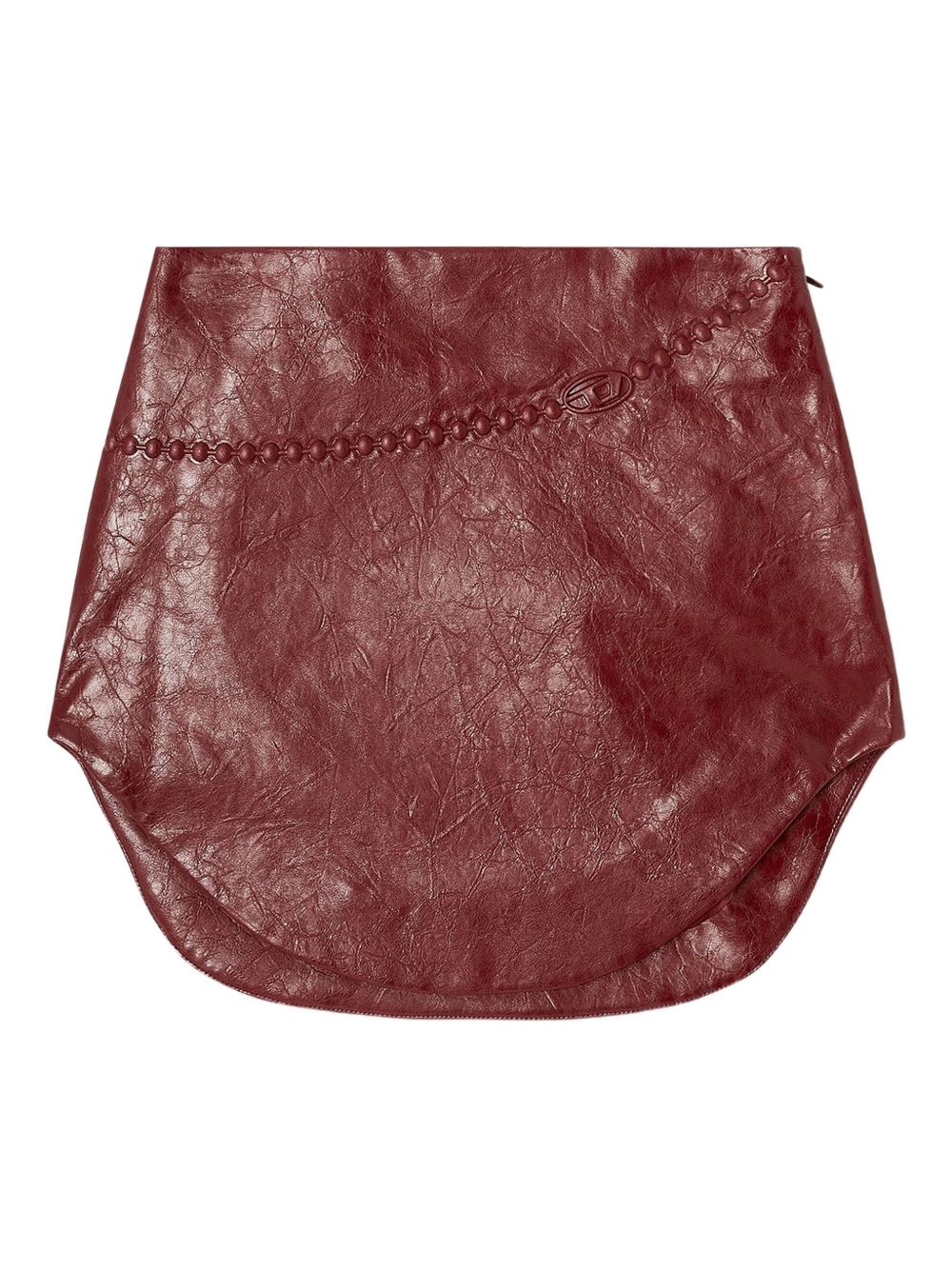 Diesel Faux leather mini skirt