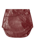 Diesel Faux leather mini skirt