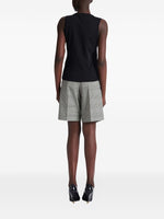 Balmain Logo cotton tank top