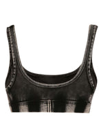 Diesel denim-effect Bra