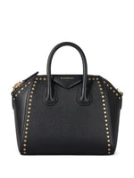 Givenchy Mini Antigona Bag In Box Leather With Studs Detail