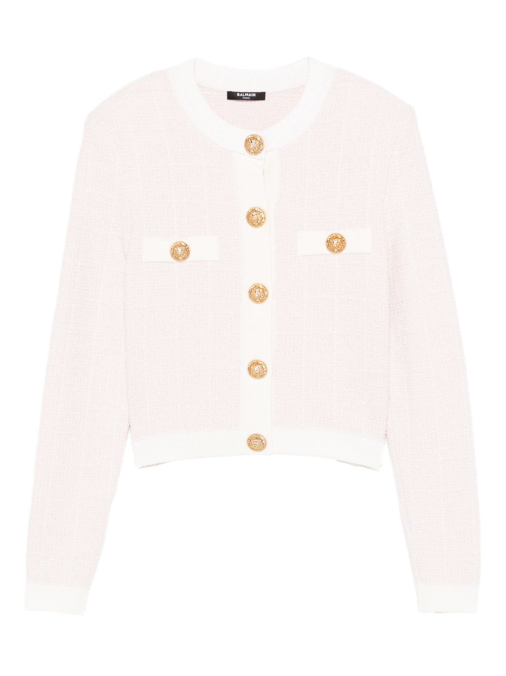 Balmain Tweed buttoned cardigan