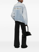 Balenciaga oversized denim cotton jacket