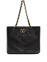 Valentino Garavani Laseine leather shoulder bag