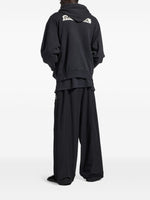 Balenciaga Masking Tape oversized zip-up hoodie