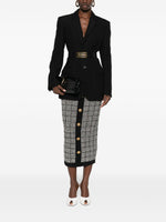 Balmain tweed long skirt