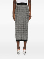 Balmain tweed long skirt