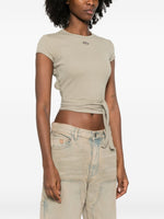 Diesel T-Bunny-Tail logo tie tank top