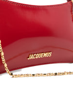 Jacquemus Le Petit Bisou Chaine leather shoulder bag