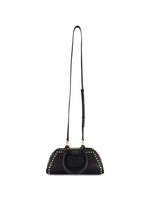 Givenchy Mini Antigona East-West Bag In Box Leather With Studs Detail