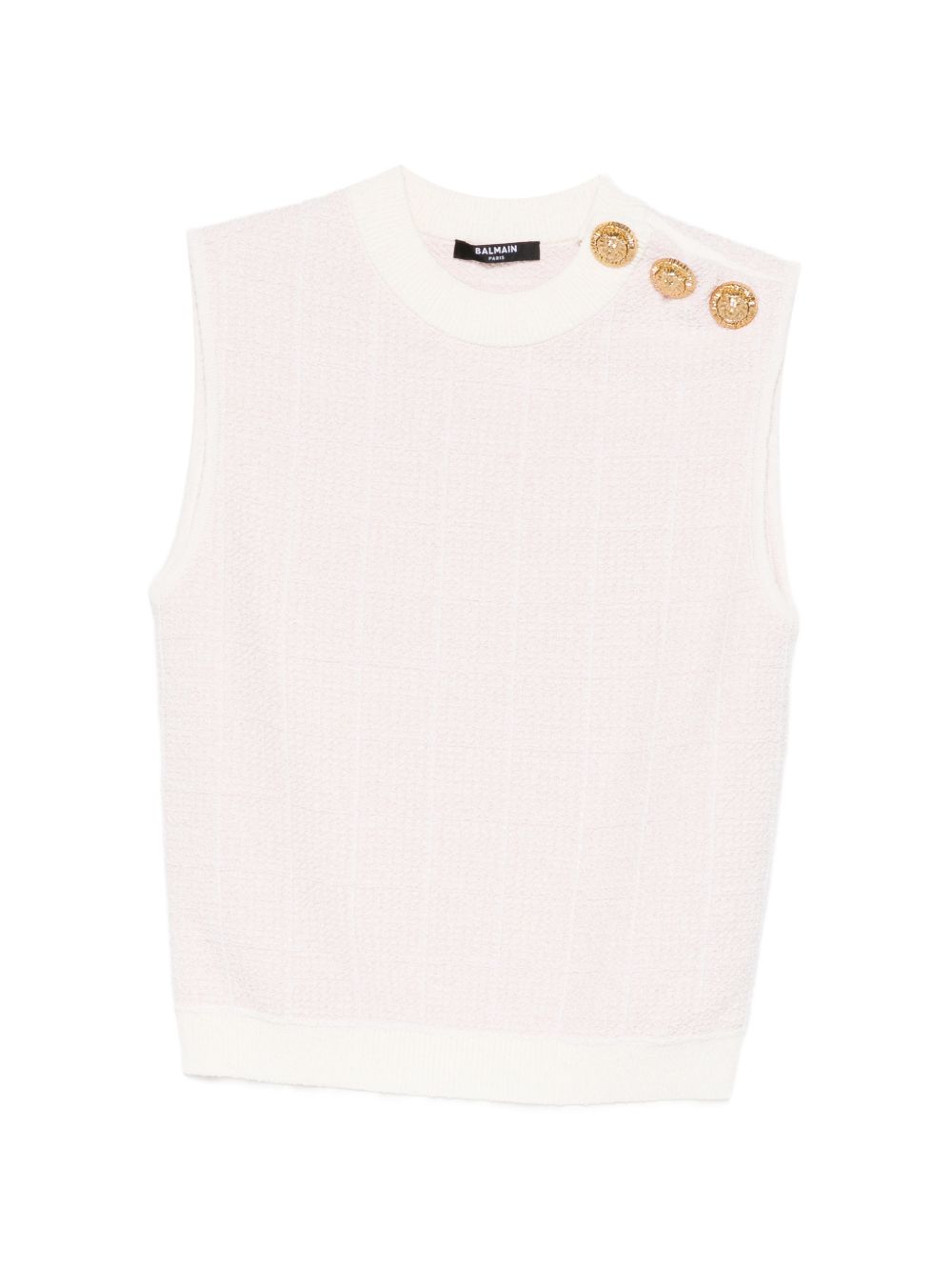 Balmain Tweed Tank top