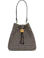 Balmain Pulse Monogram Jacquard Backpack