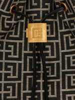 Balmain Pulse Monogram Jacquard Backpack