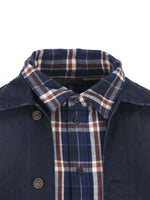 Balenciaga patched shirt jacket