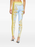 Versace Trousers Clear Blue