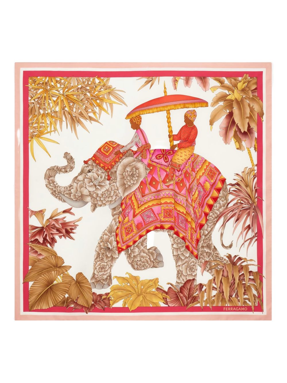 Ferragamo Scarfs Fuchsia