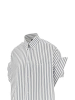 Balenciaga Striped cotton shirt