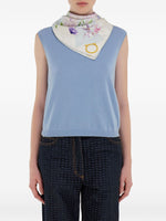 Ferragamo Scarfs Clear Blue