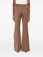 Stella McCartney Trousers Leather Brown