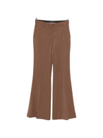 Stella McCartney Trousers Leather Brown