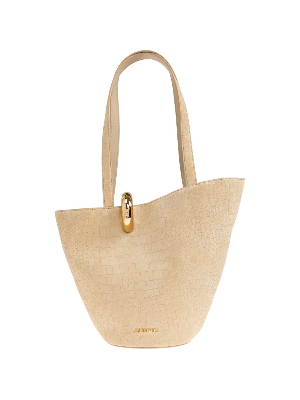 Jacquemus Le Bambola Moyen leather bucket bag