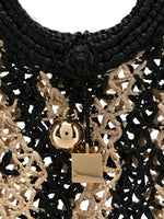 Jacquemus Spiaggia small rafia handbag