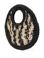 Jacquemus Spiaggia small rafia handbag