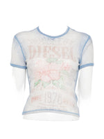 Diesel floral print cotton t-shirt