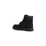 Timberland Black Recycled Leather Lace-Up Boots