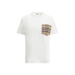 Burberry White Cotton Sportswear