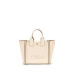 Chloé Beige Cotton Handbag
