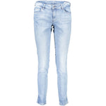 Guess Jeans Azzurro Organic Cotton Women's Jeans