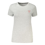 Guess Jeans Grigio Organic Cotton Women T-Shirt