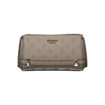 Guess Jeans Marrone Poliuretano Female Shoulder Bag