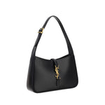 Saint Laurent Black Calf Leather Bos Taurus Handbag