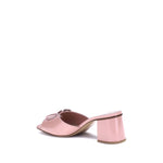 Valentino Garavani Multicolor Calf Leather Bos Taurus Flat Sandals