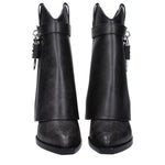 Givenchy Black Leather Ankle Boots