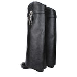 Givenchy Black Leather Boots