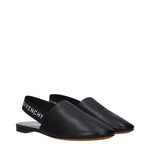 Givenchy Black Leather Mules
